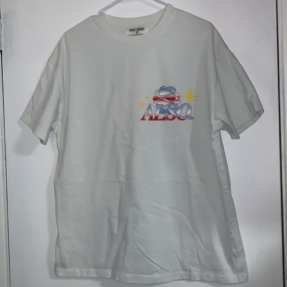 ALMOST SOMEDAY Trademark Tee (Cream)